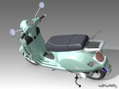 Vespa GT 200 3D model