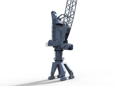 Dockside crane Typ B 3D print model