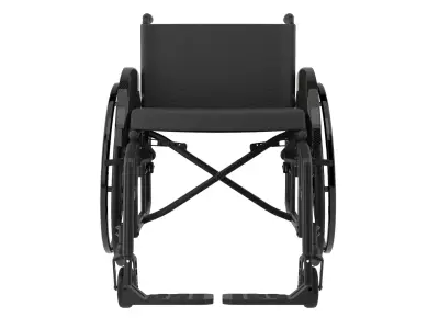 Wheelchair 3D model 5
