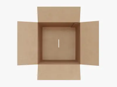 Large Packaging Box 2 3D model
