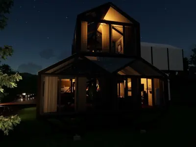 Modular Home Free 3D model