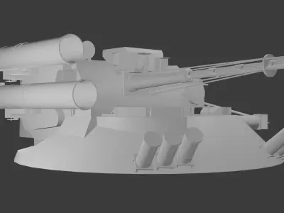BATTLE MODULE KBA-105 SKVAL 3D model