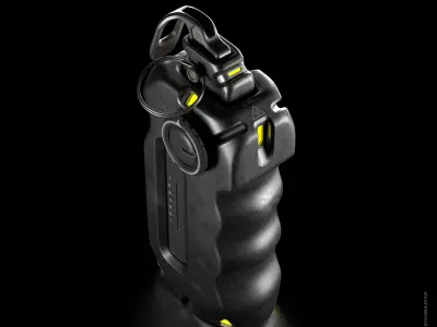 BLINKER-11 Grenade Concept 3D model