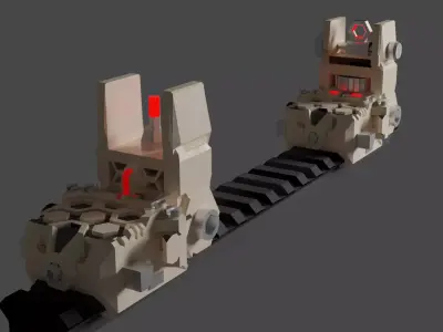 Iron Sight HNYCMB 3D model