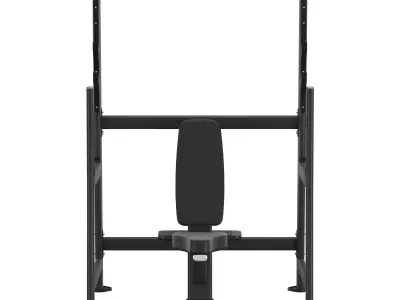 E-7051 Olympic Seated Bench 3D model
