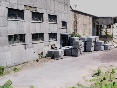 Abandoned-Soviet-Base-Building-8 3D model