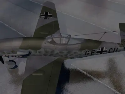 Messerschmitt Me-309 v1 3D model