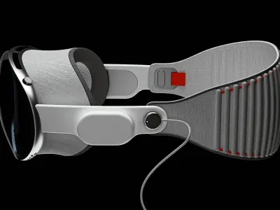 Apple Vision Pro 3D model