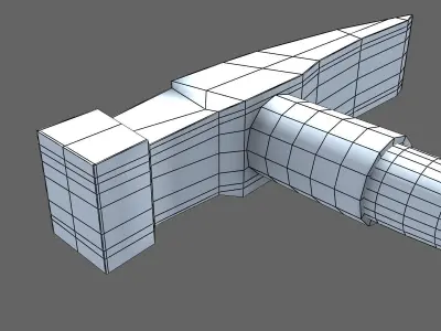 Claw Hammer 3D model buy