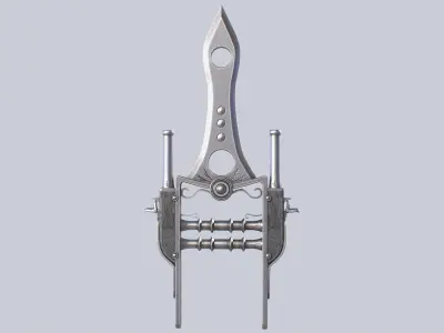 Katar  Low-poly 3D model