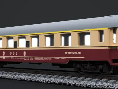 DB DSG SPIEWAGEN COACH KE-GPR-R-63 2023 3D model