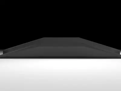 Skateboard Track - Flatbar 3D model