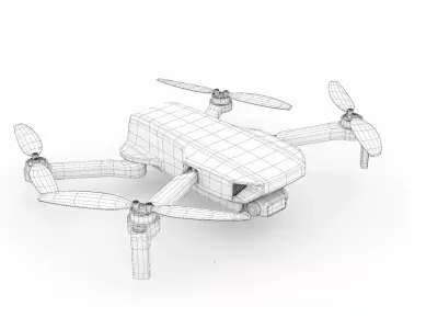 quadrocopter 3D model