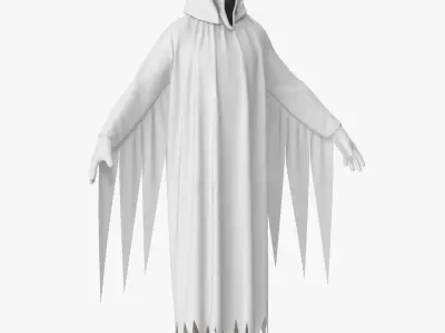 Halloween Costume Ghostface 2 3D model