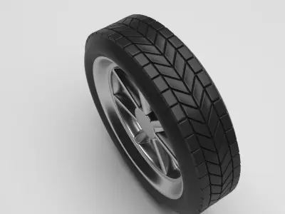 Car Tire 3D model by erikyavrumyan from CGTrader