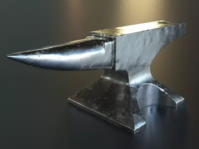 Anvil - Farrier -Smithy - Plover 3D model