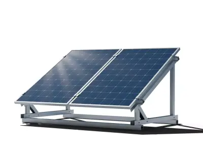 Solar Panel 3D model order