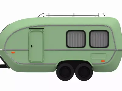 Caravan 02 3D model