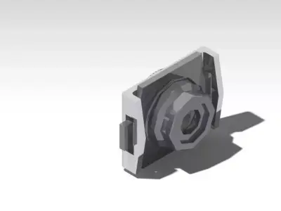 Compression Rivet Free 3D model