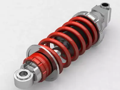 Realistic  Professional  Suspension Design 3D model