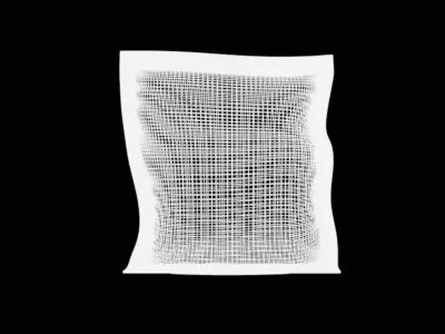 3D model of packaging - Fabric softeners Fabric Softener Pods Low-poly 3D model