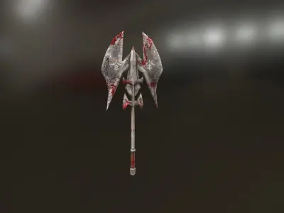 Horror Weapons Low-poly 3D model