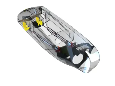 rc boat RIVA 3D print model