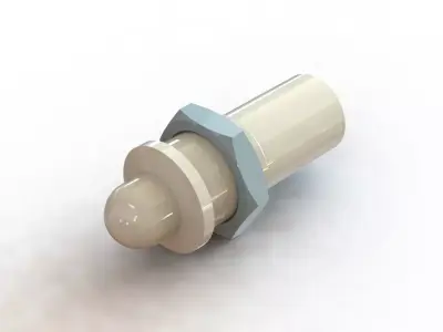 Valvula Reguladora Fluxo Festo VR3100 01G Flow Control Valve 3D model
