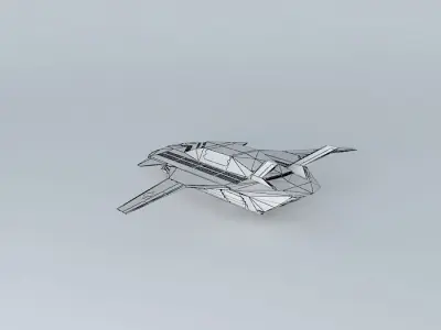 ARGO AIRCRAFTS VAD110 Intruder assault hoovering 3D model