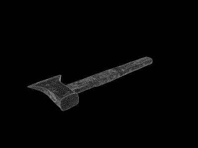 Anydrafts Axe 02 Low-poly 3D model