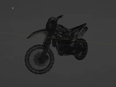 YAMAHA WR155 ALL NEW 3D model