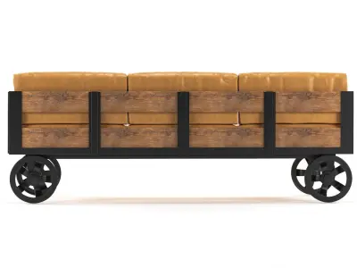 Sofa Industrial Revolution 3D model
