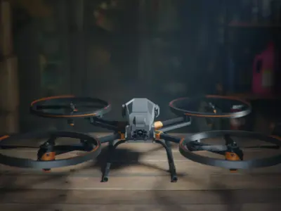 Drone  SKY-12R 3D model