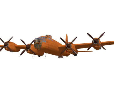 Nakajima G8N Renzan 3D model purchase