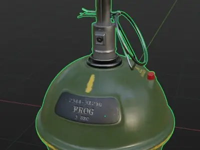 Hand Grenade 3D model order