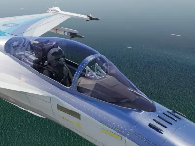 F-CK-1 CD Fighter  Taiwan  3D model
