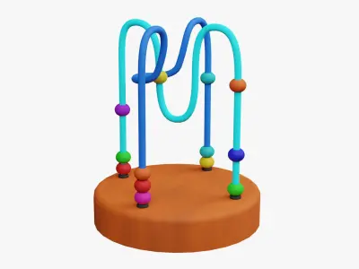 Kids Toys - Maze 3D model