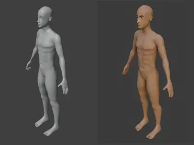 Soldiers Modeling 3D model