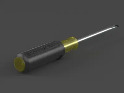 Screwdriver 3D model 11