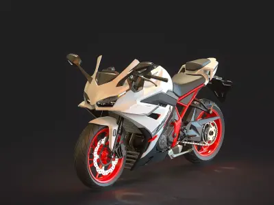 Base model Kove 350RR Jerez 2026 3D model