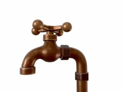 Water tap 3D model by Baria3DAsset