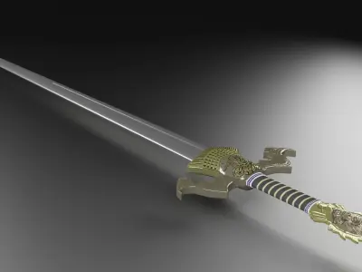 Dracula Sword 3D model
