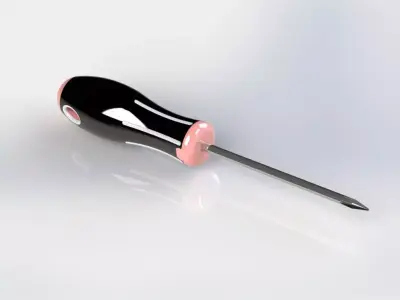 Screw Driver 3D model purchase