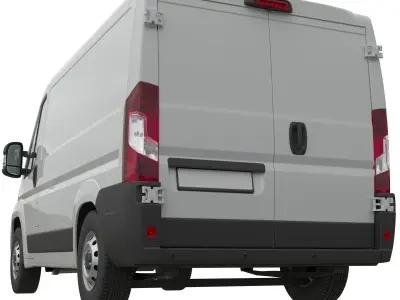 L1H1 Global commercial van  3D model