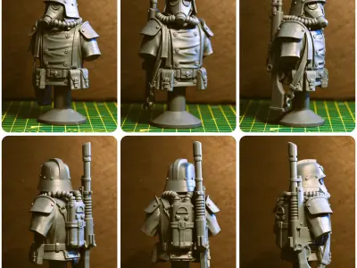 Valour Korps - Bust 3D print model