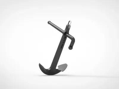 Admiralty Anchor 3D model