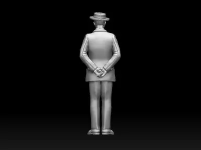 gentleman 3D print model purchase