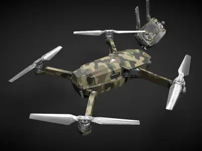 Decal or Skin for DJI Mavic PRO 3D model
