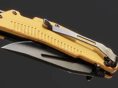 DEWALT Knife DWHT10313 Low-poly 3D model