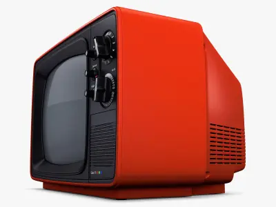 Generic Retro TV M 1 3D model